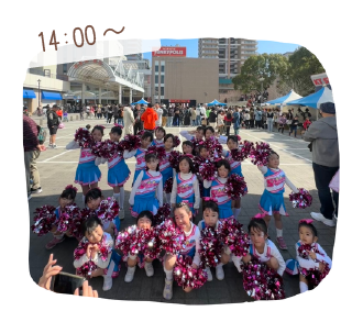 14:00 キッズチアダンス