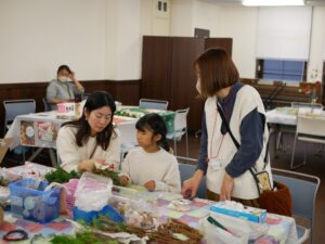 親子で楽しめるクリスマス工作にチャレンジしてくださいました