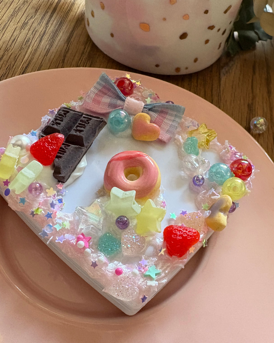 フェイクスイーツ・クリスマスケーキデコミラーのワークショップ