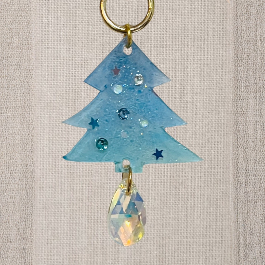 クリスマスツリー・キーホルダーワークショップ くまちゃんのみせ