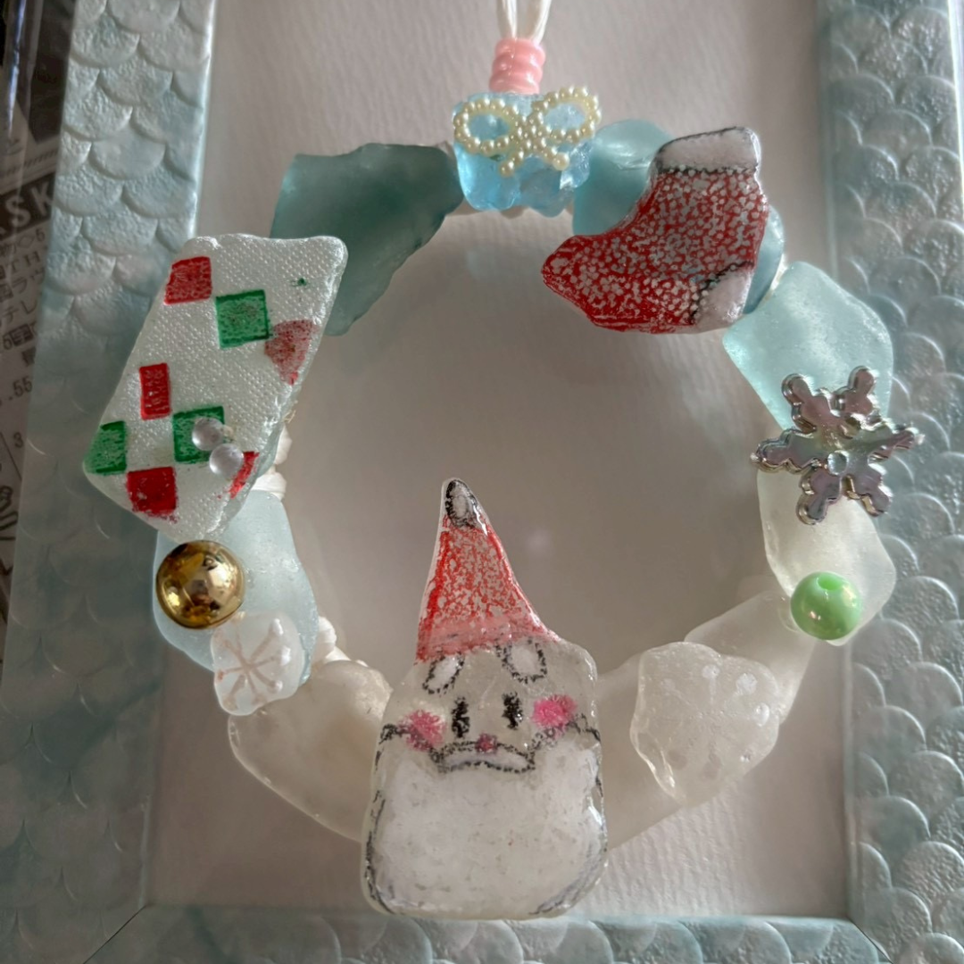 シーグラスアート cristal_sugarin