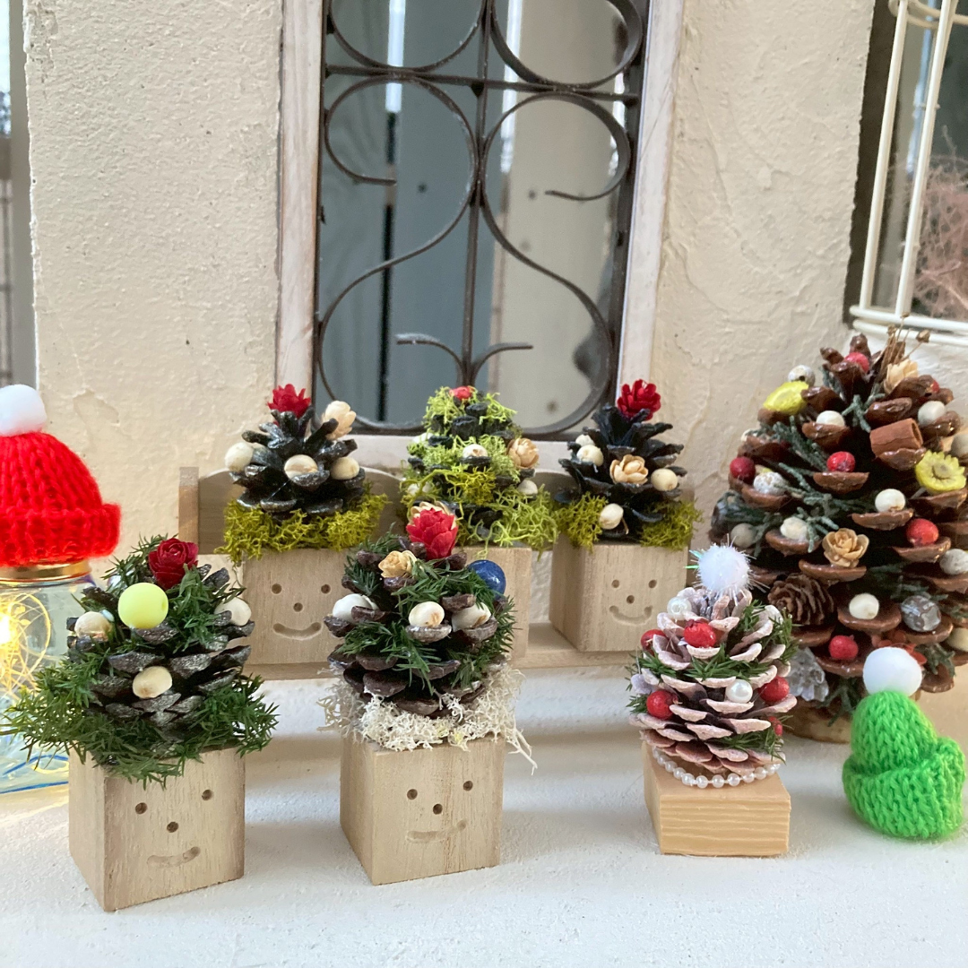 クリスマス・ワークショップ「ミニミニ・クリスマスツリー」